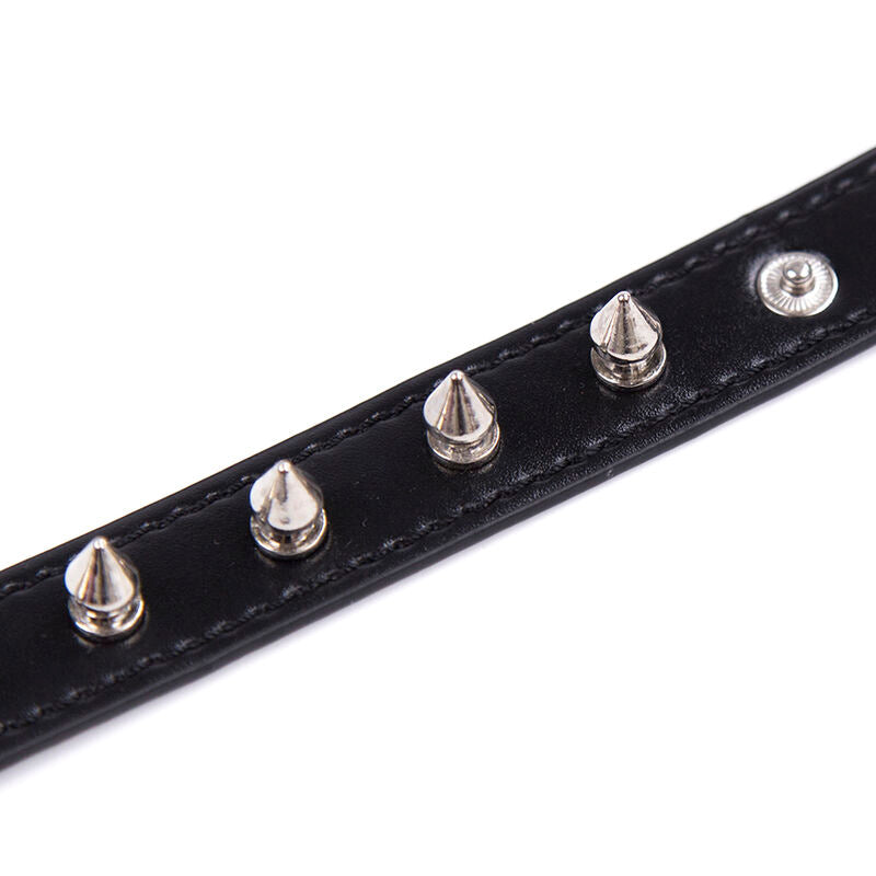 OHMAMA FETISH - COLLAR DE PINCHOS Y ANILLA