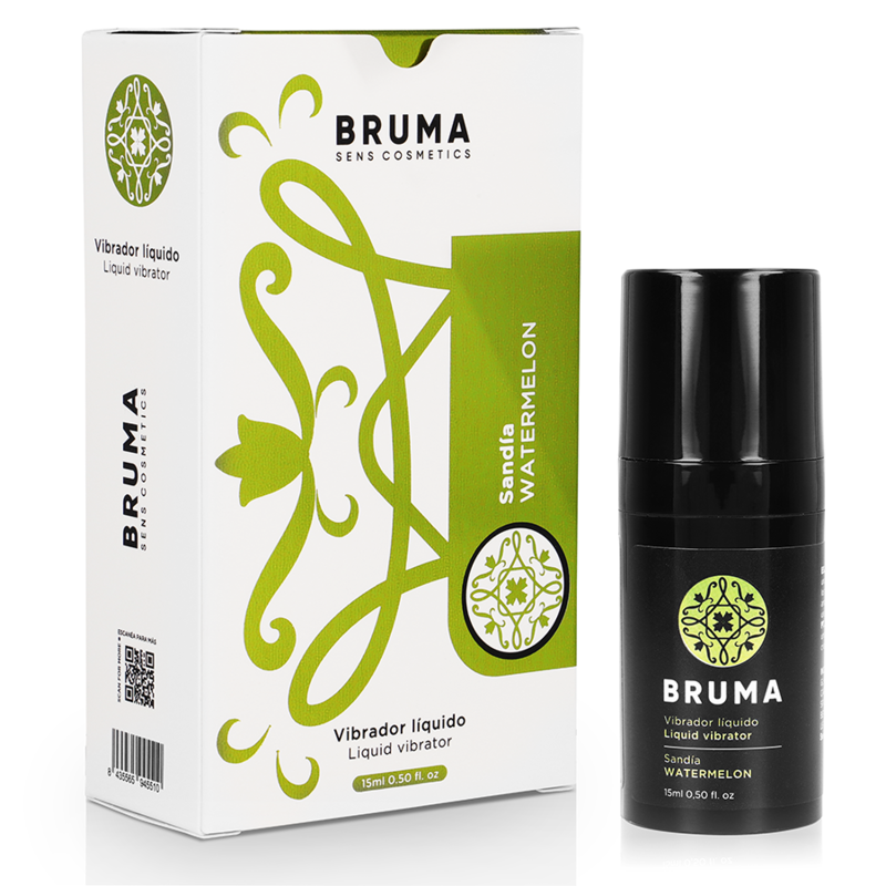BRUMA - POTENTE GEL VIBRADOR LÍQUIDO SANDÍA 15 ML