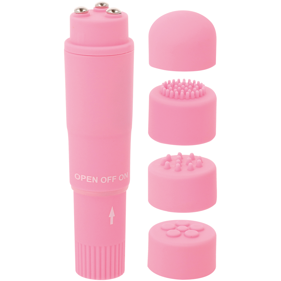 GLOSSY - POCKET KURT MASAJEADOR ROSA