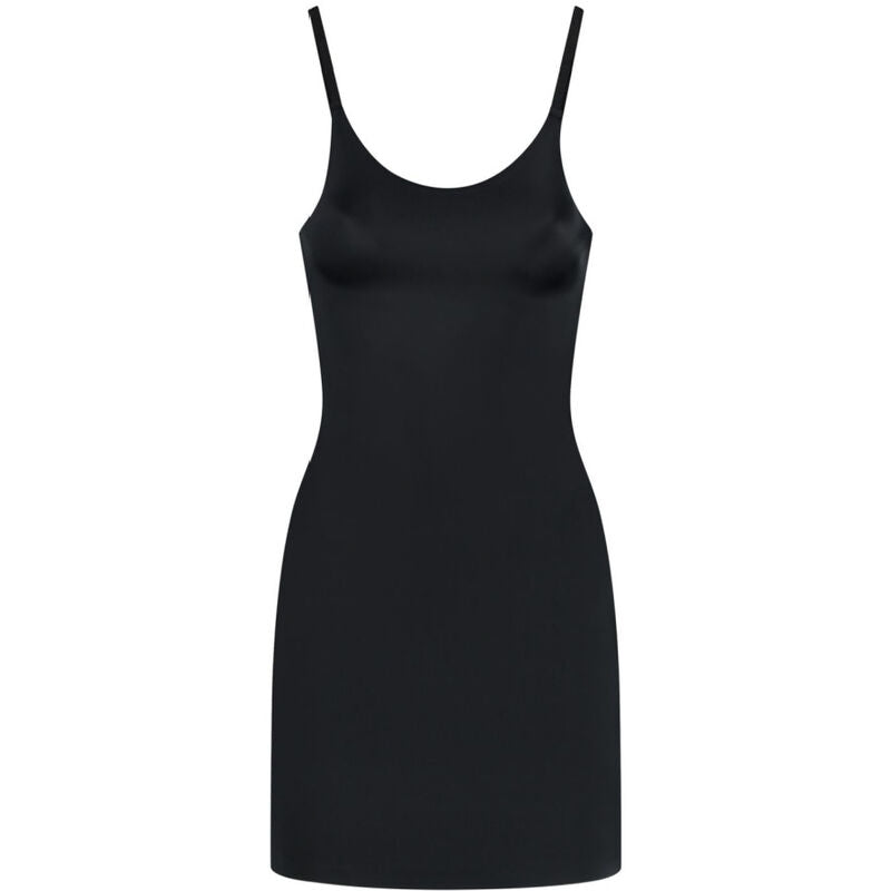 BYE-BRA - SINGLE VESTIDO INVISIBLE NEGRO TALLA S