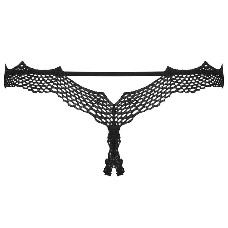 OBSESSIVE - BRAVELLE TANGA CROTCHLESS L/XL