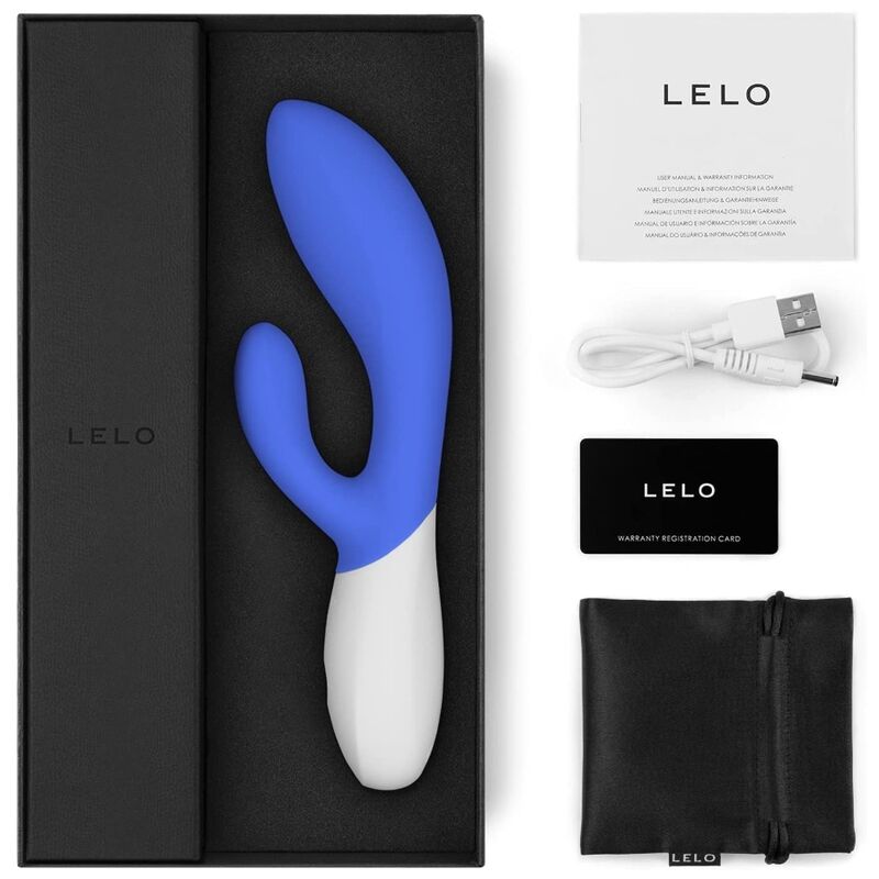 LELO - INA WAVE 2 VBRADOR LUJO MOVIMIENTO ESPECIAL AZUL