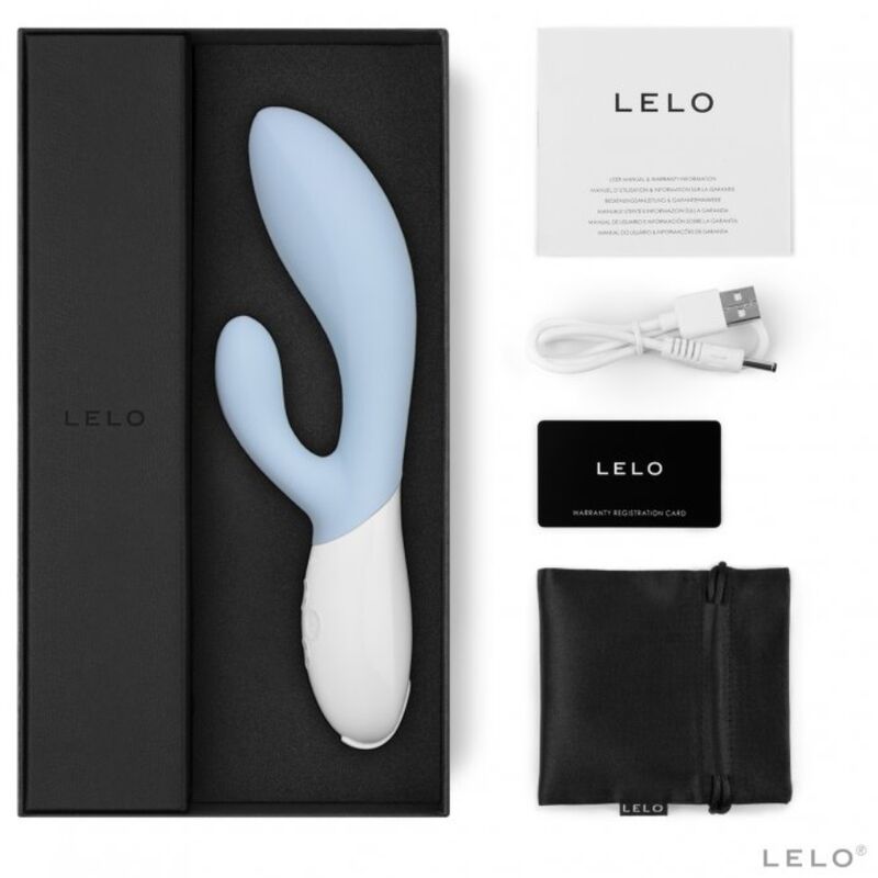 LELO - INA 3 VIBRADOR LUJO CELESTE