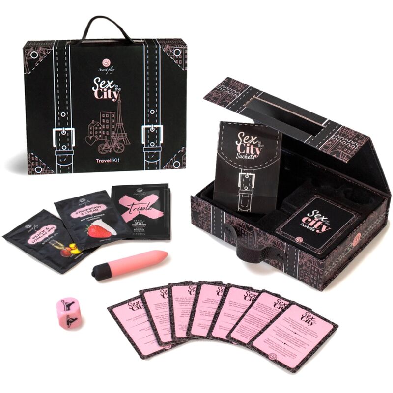 SECRETPLAY - SEX IN THE CITY TRAVEL KIT (ES/EN/DE/FR/NL/PT)