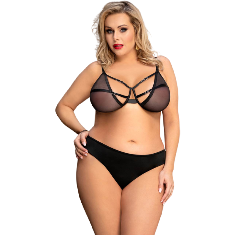 QUEEN LINGERIE - SET DOS PIEZAS S/M