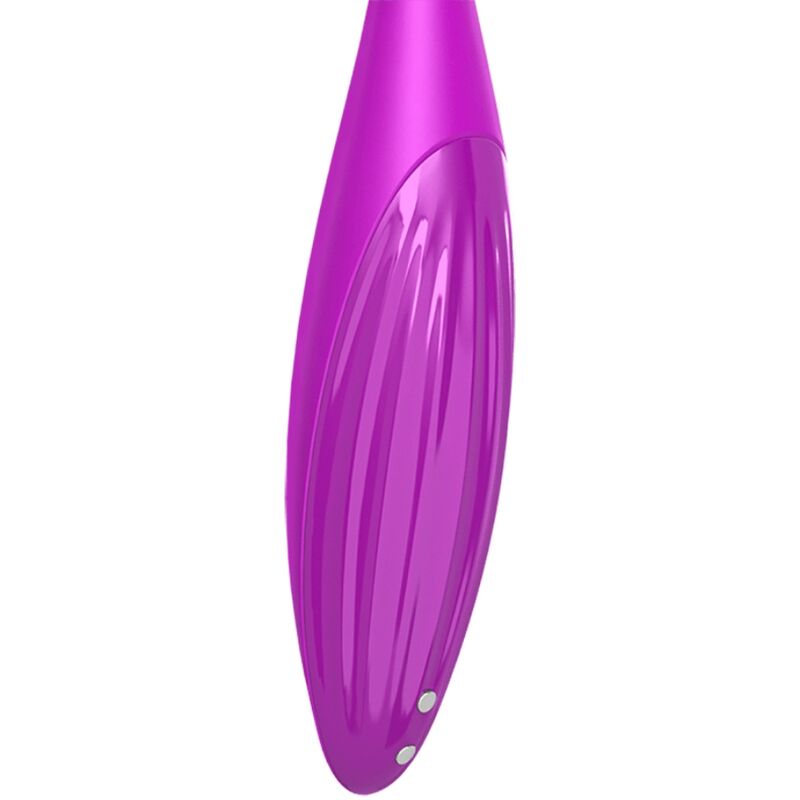 SATISFYER - TWIRLING JOY ESTIMULADOR CLITORIS FUCSIA