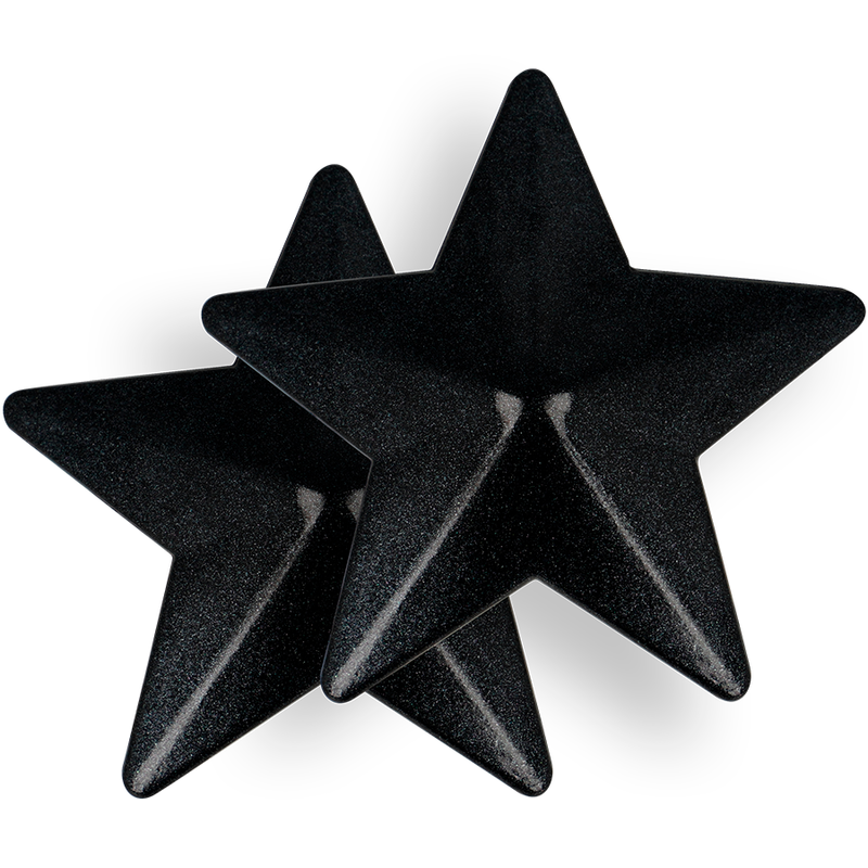 COQUETTE CHIC DESIRE - CUBRE PEZONES ESTRELLAS NEGRAS