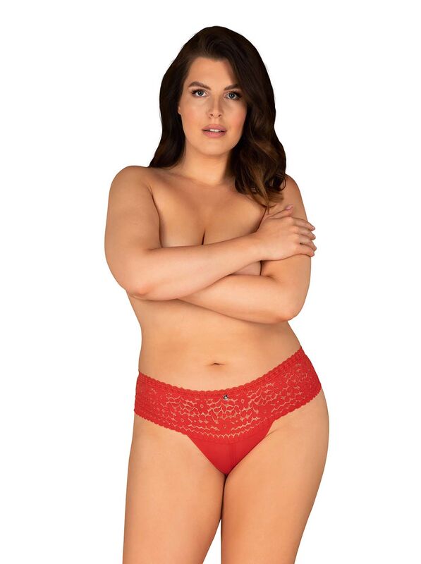 OBSESSIVE - BLOSS MINA PANTIES 4XL/5XL