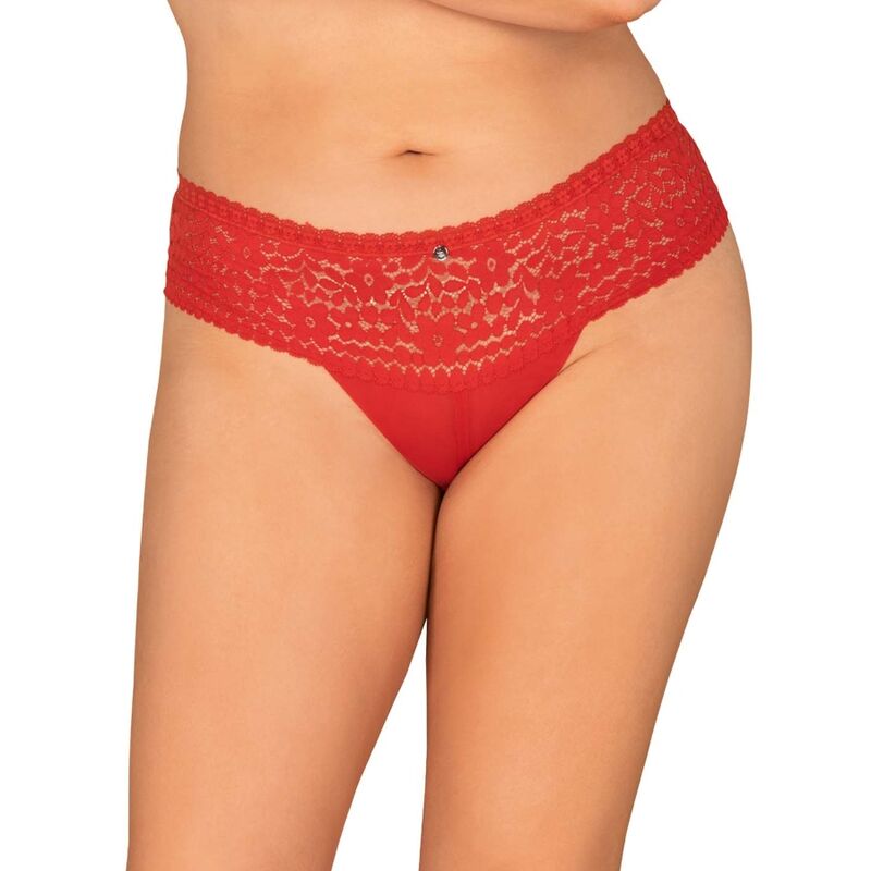 OBSESSIVE - BLOSS MINA PANTIES 4XL/5XL