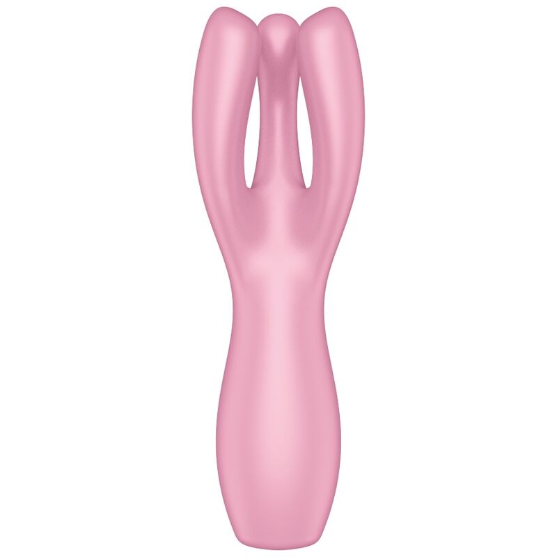 SATISFYER - THREESOME 3 VIBRADOR ROSA