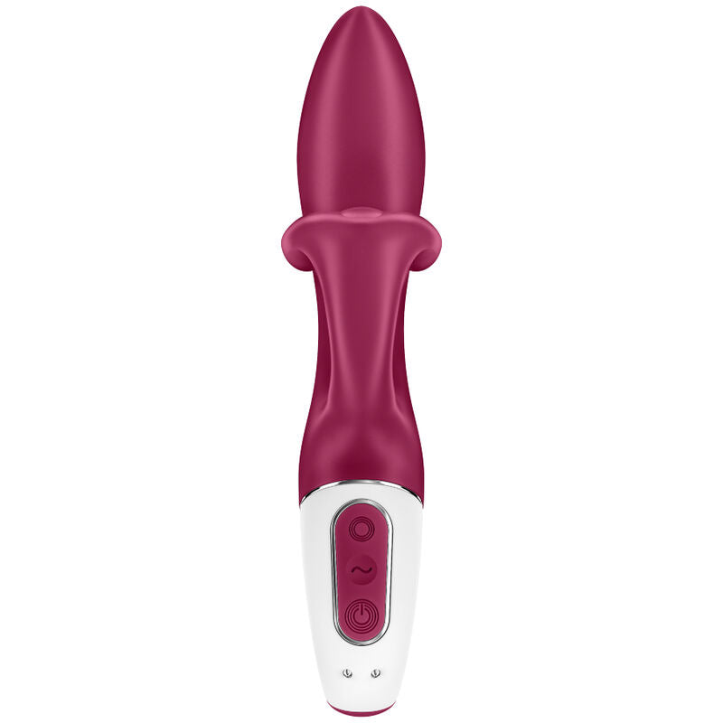 SATISFYER - EMBRACE ME VIBRADOR PUNTO G ROJO