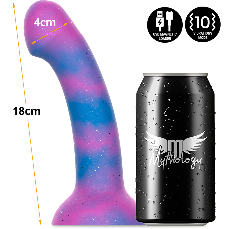 MYTHOLOGY - DION GALACTIC DILDO M - VIBRADOR COMPATIBLE CON WATCHME WIRELESS TECHNOLOGY