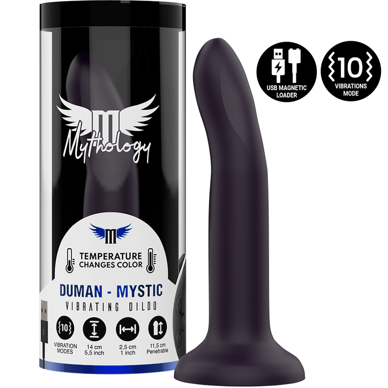 MYTHOLOGY   DUMAN MYSTIC DILDO S - VIBRADOR COMPATIBLE CON WATCHME WIRELESS TECHNOLOGY