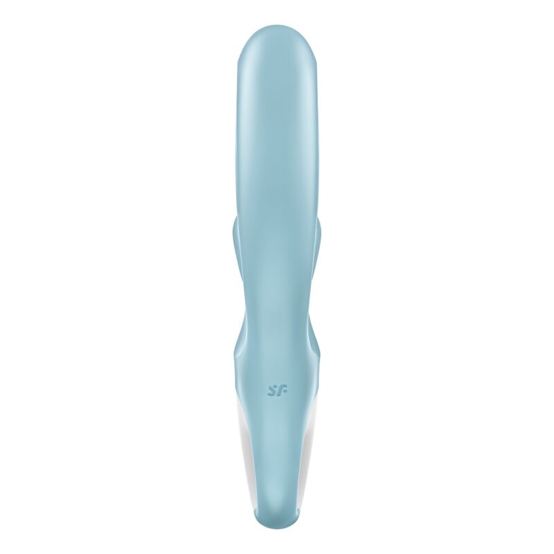 SATISFYER - LOVE ME VIBRADOR RABBIT AZUL