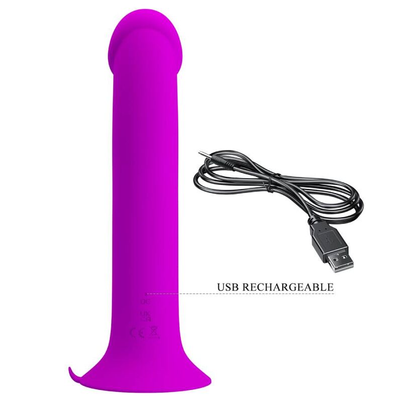 PRETTY LOVE - MURRAY VIBRADOR Y ESTIMULADOR PUNTO G MORADO