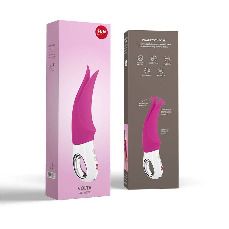 FUN FACTORY - VOLTA G5 CLITORAL VIBRADOR NEGROBERRY