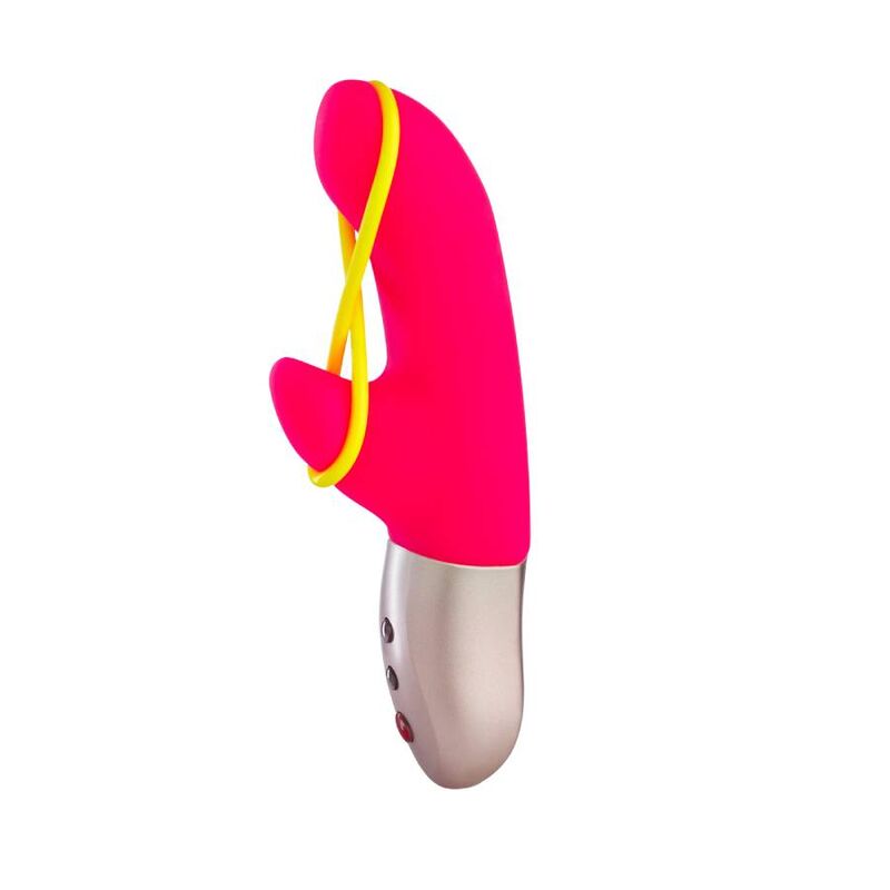 FUN FACTORY - AMORINO MINI VIBRADOR ROSA & AMARILLO NEON