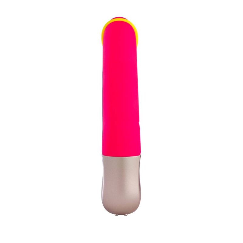 FUN FACTORY - AMORINO MINI VIBRADOR ROSA & AMARILLO NEON