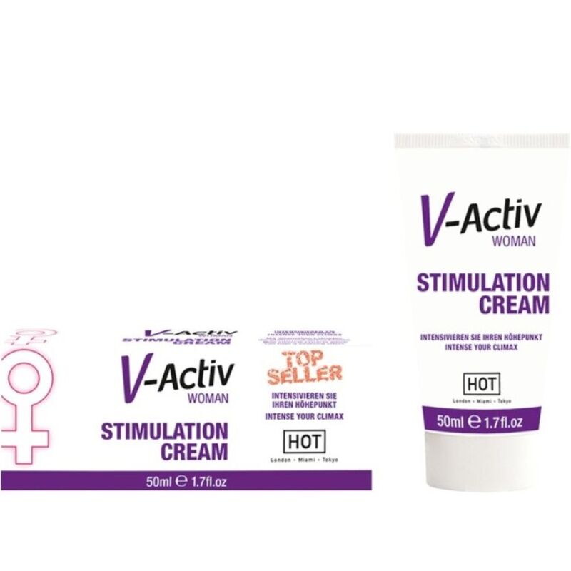 HOT - V-ACTIV CREMA ESTIMULADORA MUJER 50ML