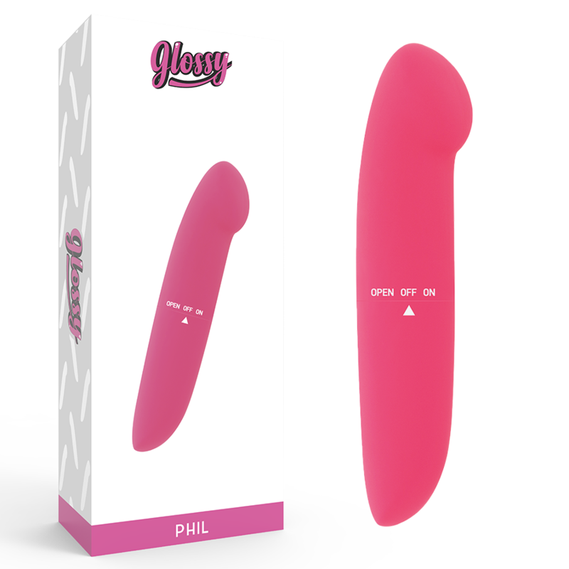 GLOSSY - PHIL VIBRADOR ROSA