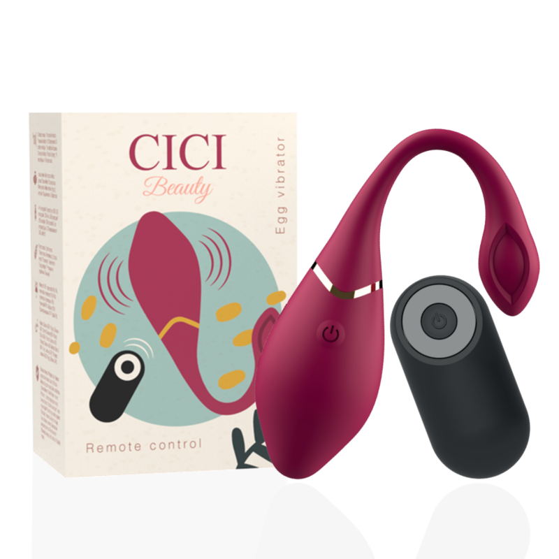 CICI BEAUTY - PREMIUM SILICONE EGG VIBRATOR REMOTE CONTROL