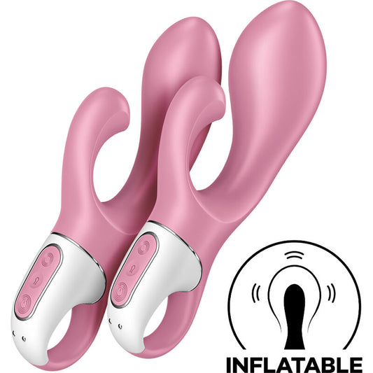 SATISFYER - AIR PUMP BUNNY 2 ROSA