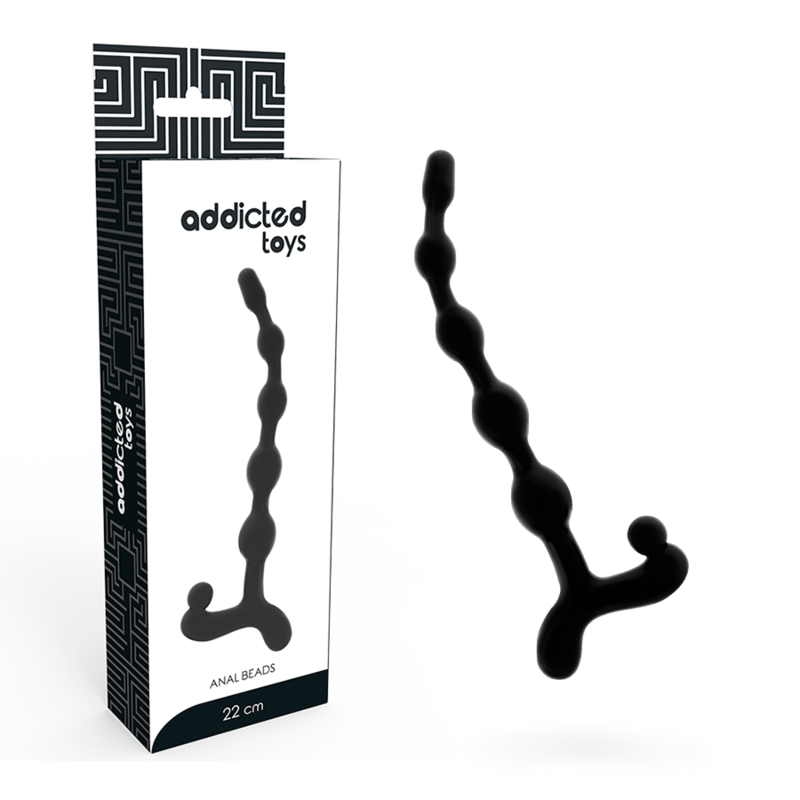 ADDICTED TOYS - BOLAS ANALES 22 CM NEGRO