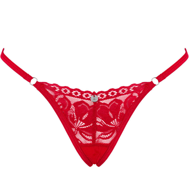 OBSESSIVE - LACELOVE TANGA ROJO XS/S