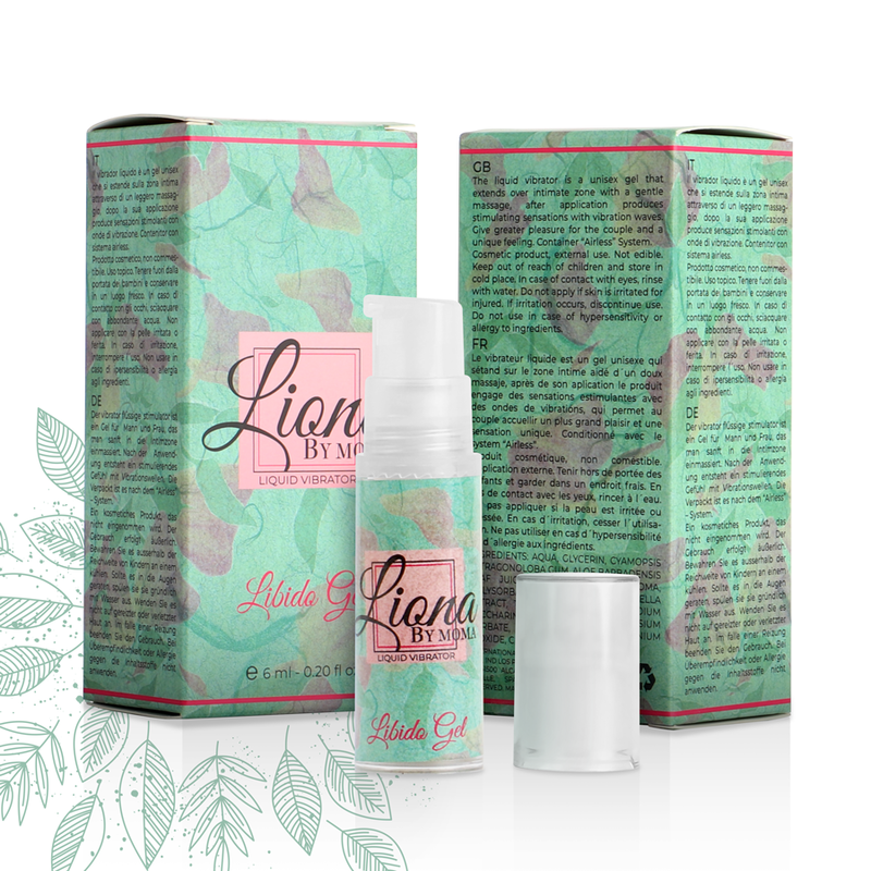 LIONA BY MOMA - VIBRADOR LIQUIDO LIBIDO GEL 6 ML