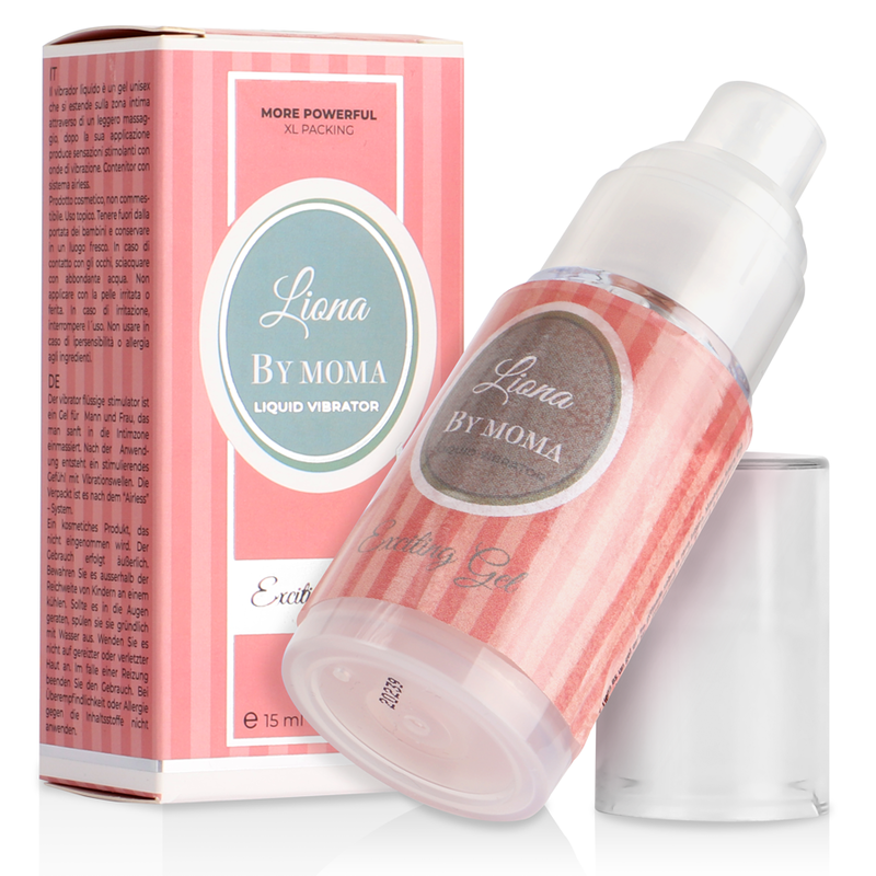 LIONA BY MOMA - VIBRADOR LIQUIDO EXCITING GEL 15 ML