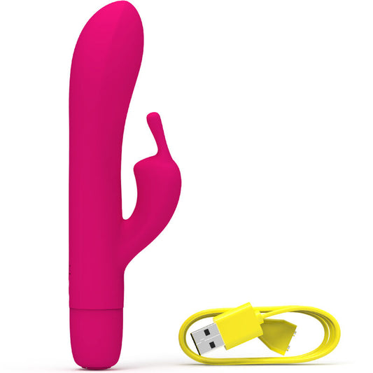 B SWISH - BWILD BUNNY INFINITE CLASSIC VIBRADOR RECARGABLE SILICONA ROSA