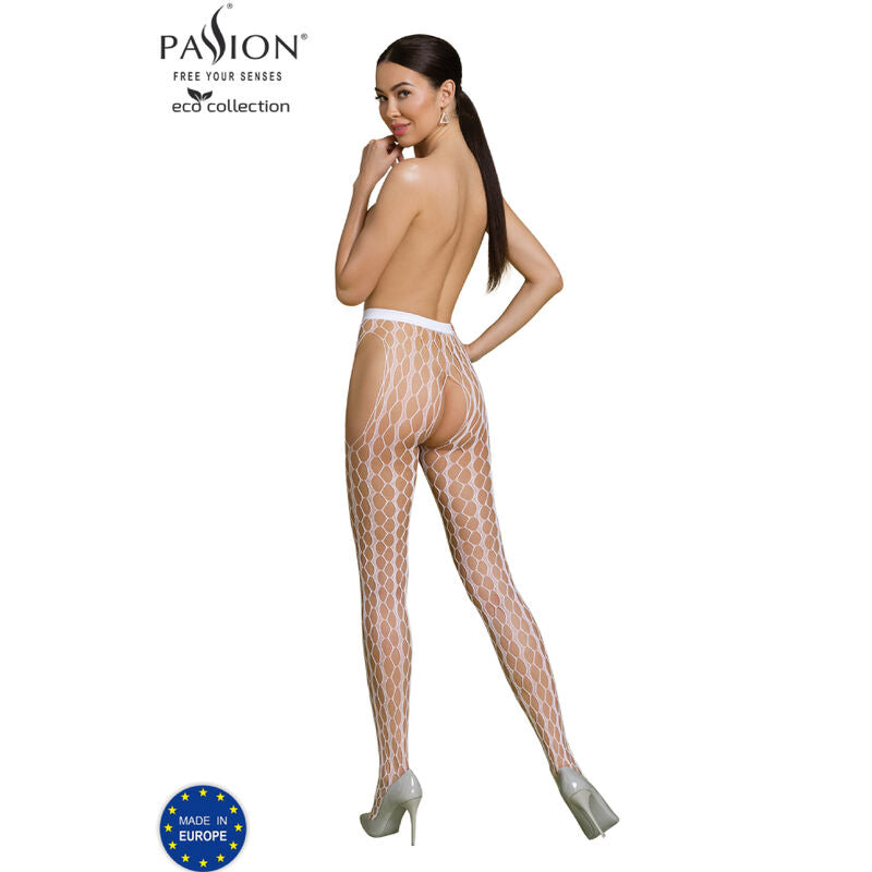 PASSION - ECO COLLECTION BODYSTOCKING ECO S007 NEGRO