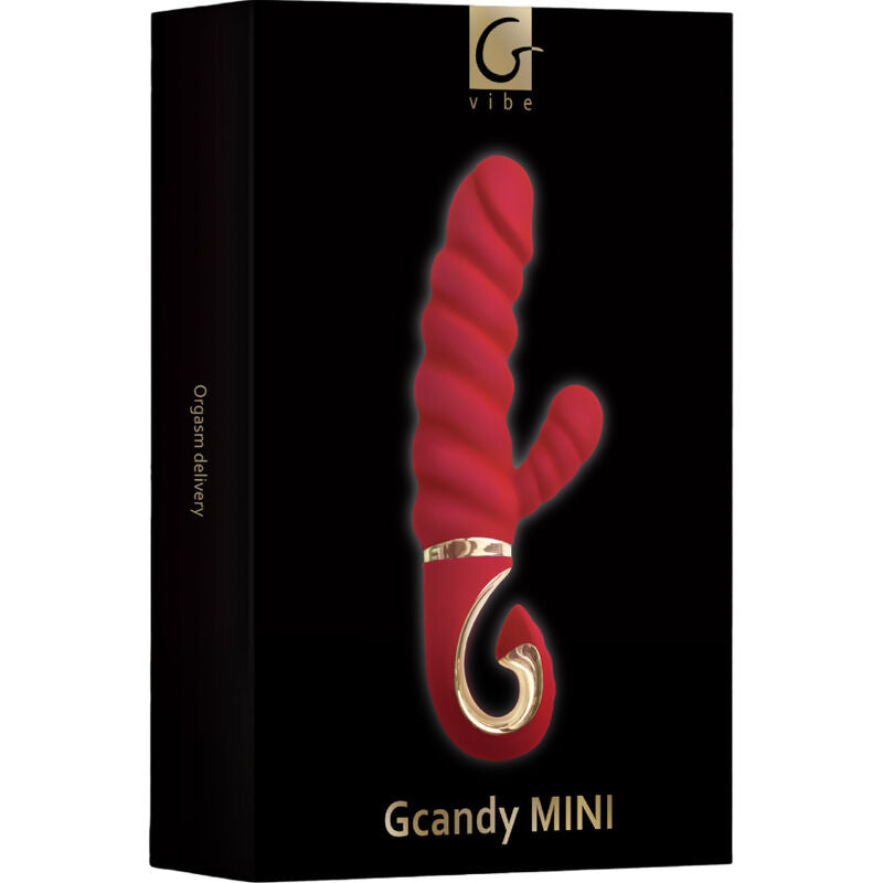 G-VIBE - GCANDY MINI VIBRADOR SILICIONA ROJO