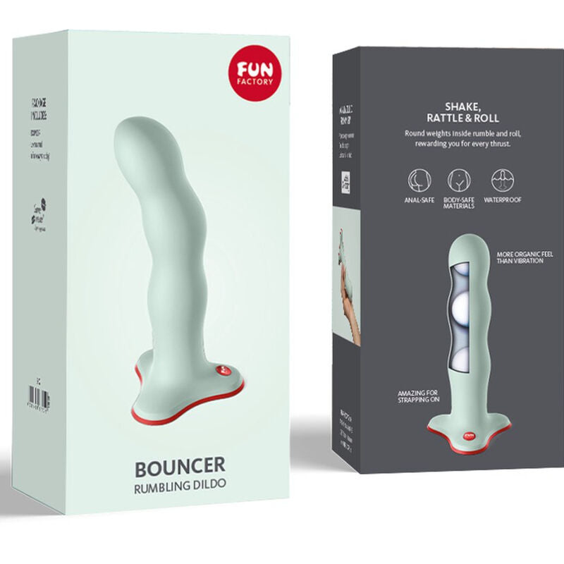 FUN FACTORY - BOUNCER DILDO VERDE SALVIA