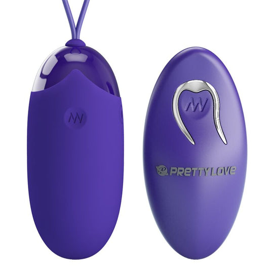 PRETTY LOVE - BERGER YOUTH HUEVO VIBRADOR CONTROL REMOTO VIOLETA