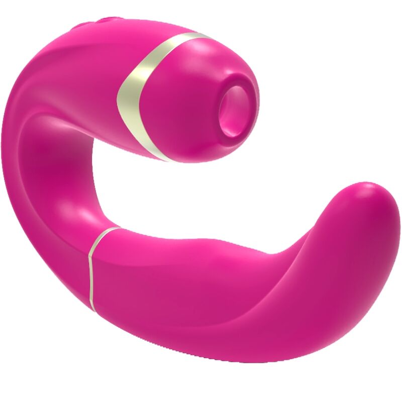 ADRIEN LASTIC - MY·G SUCCIONADOR CLITORIS Y ESTIMULADOR G-SPOT ROSA