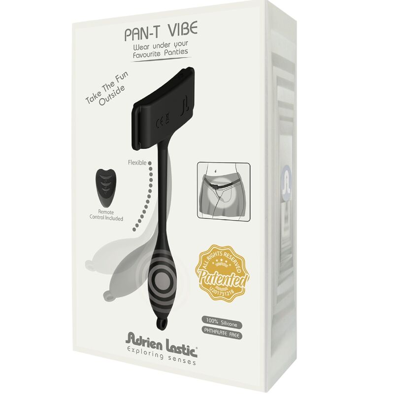 ADRIEN LASTIC - PANT VIBE VIBRADOR PANTIES FLEXIBLE CONTROL REMOTO