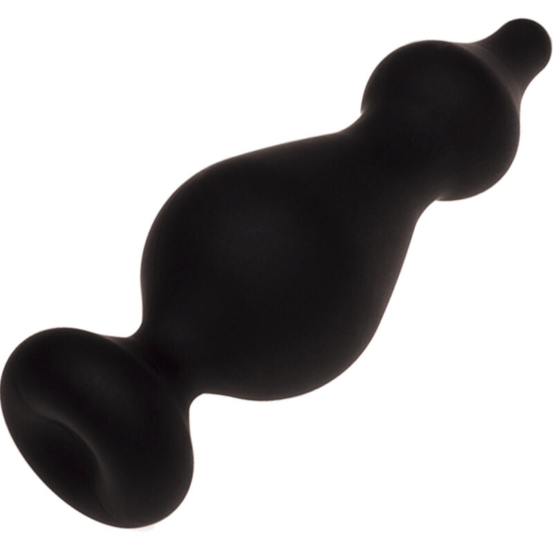 ADRIEN LASTIC - AMUSE PLUG ANAL SILICONA NEGRO TALLA L