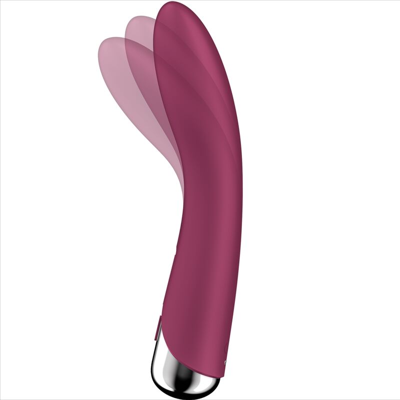 SATISFYER - SPINNING VIBE 1 VIBRADOR ROTADOR G-SPOT RED