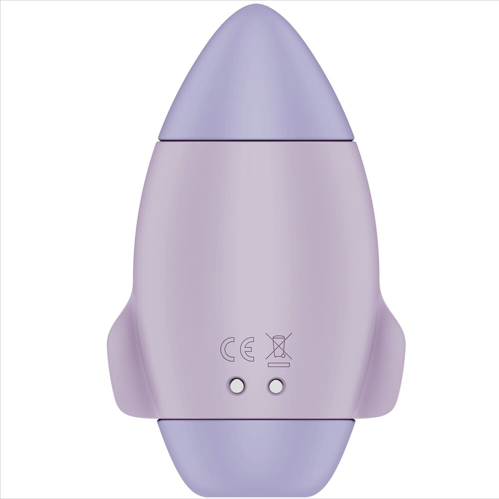 SATISFYER - MISSION CONTROL LILA VIBRADOR PEQUEÑO DE DOBLE IMPULSO