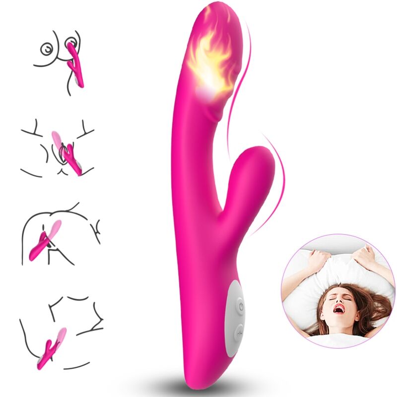 ARMONY - SPARK VIBRADOR EFECTO CALOR FUCSIA