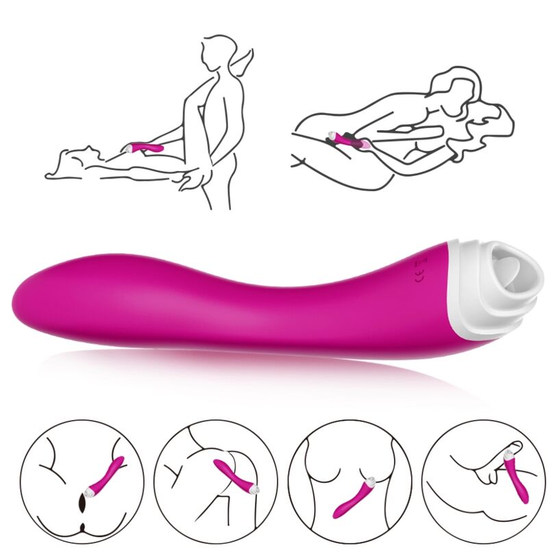 ARMONY - FAIRYLAND ESTIMULADOR CON LENGUA CLITORIS & VIBRADOR FUCISA