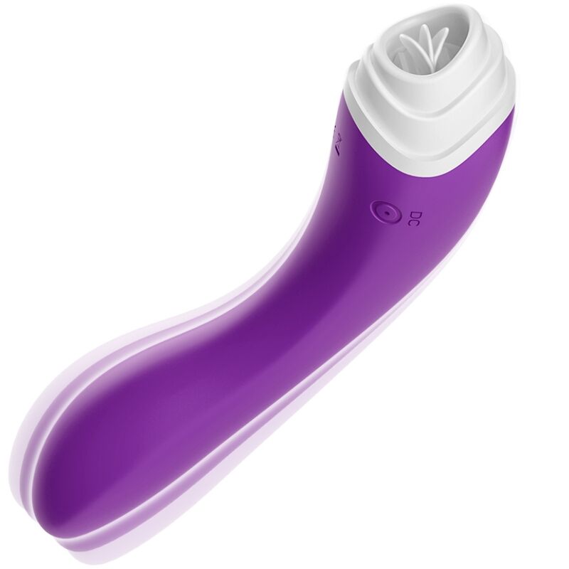 ARMONY - FAIRYLAND ESTIMULADOR CON LENGUA CLITORIS & VIBRADOR VIOLETA