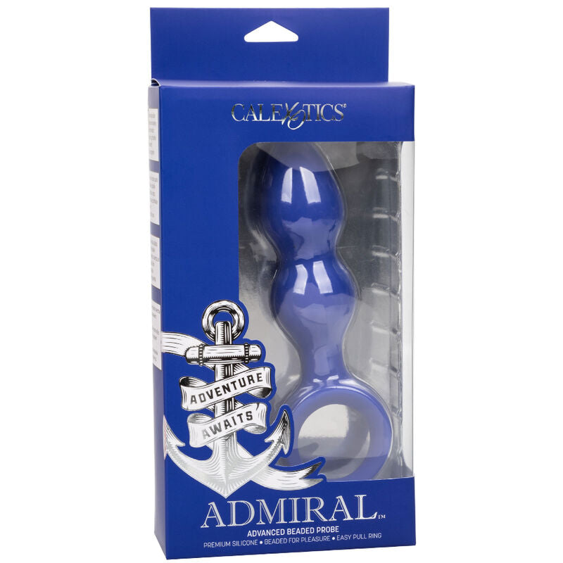 CALEXOTICS - ADMIRAL PLUG ANAL AVANZADO AZUL