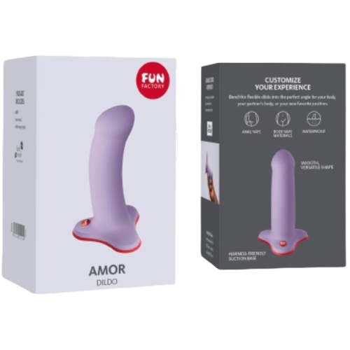 FUN FACTORY - AMOR DILDO PRINCIPIANTES LILA