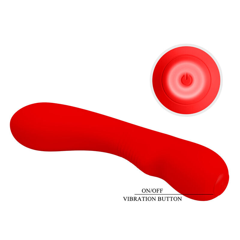 PRETTY LOVE - PRESCOTT VIBRADOR RECARGABLE ROJO