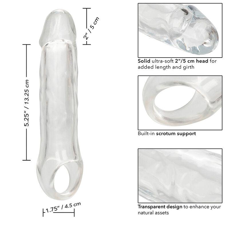 CALEXOTICS - PERFORMANCE MAXX EXTENSIÓN CLARA 7,5 TRANSPARENTE