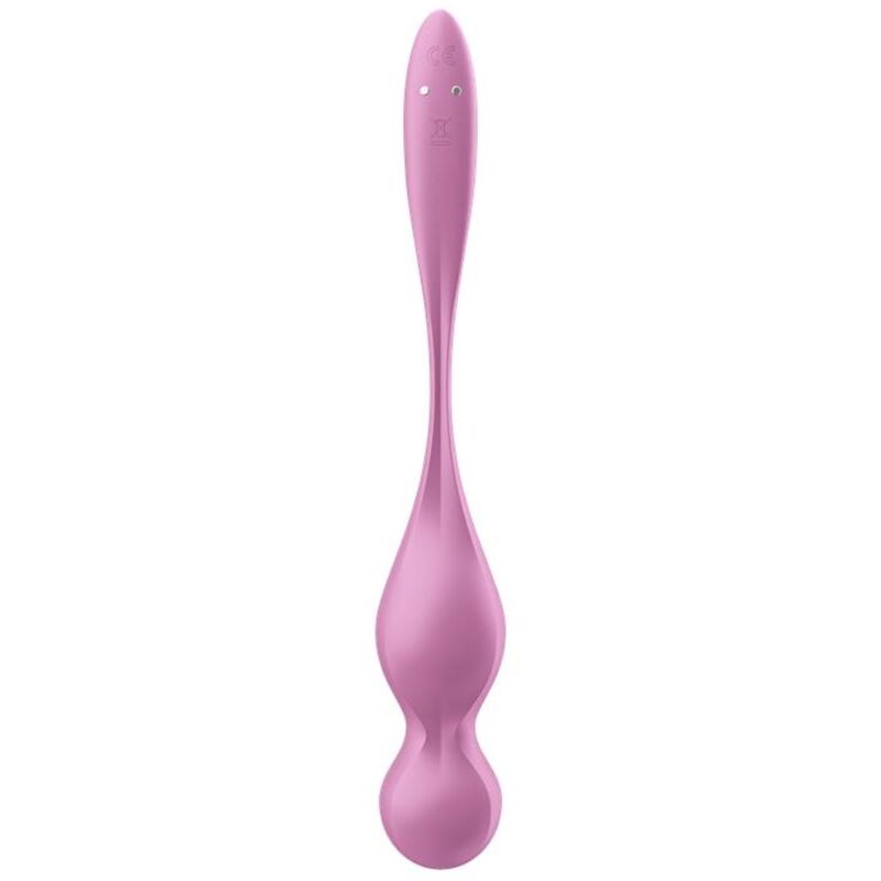 SATISFYER - LOVE BIRDS BOLAS KEGEL VIBRADORAS ROSA