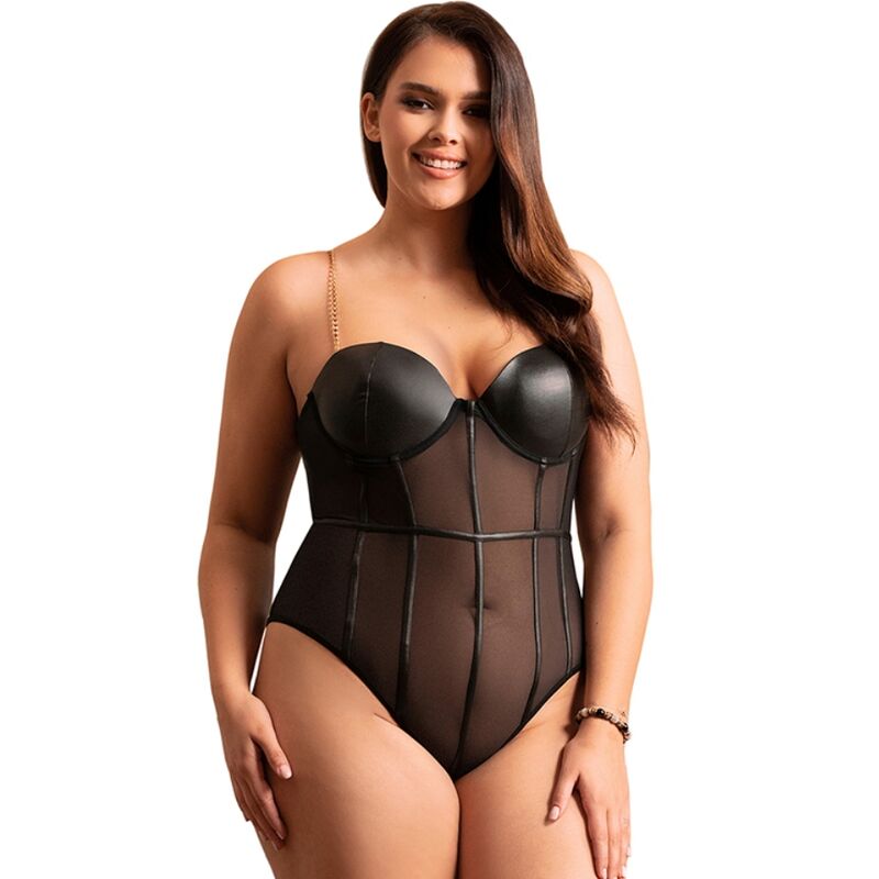 SUBBLIME - BODY TIRANTAS CADENA NEGRO S/M