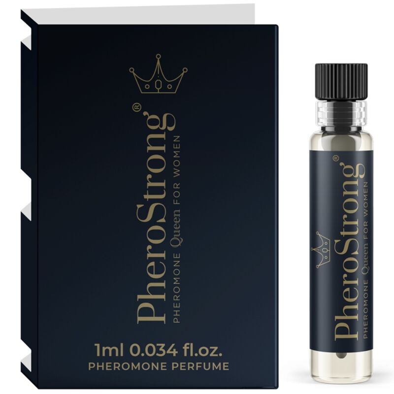 PHEROSTRONG - PERFUME CON FEROMONAS QUEEN PARA MUJER 1 ML